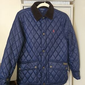Polo by Ralph Lauren Men's Blue Quilted Jacket